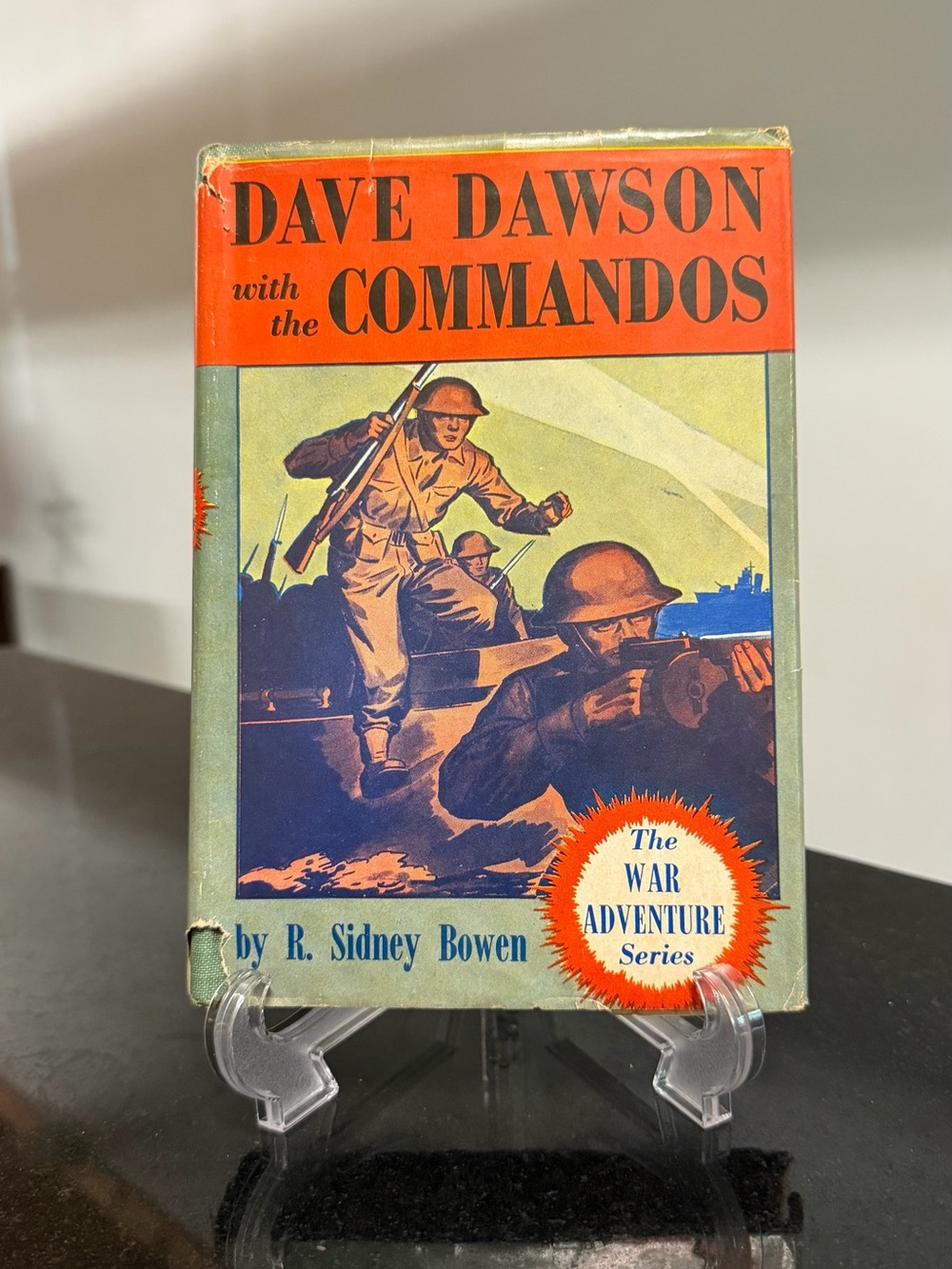 Dave Dawson with the Commandos, vintage book.